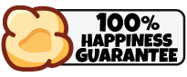 100% HAPPINESS GAURANTEE