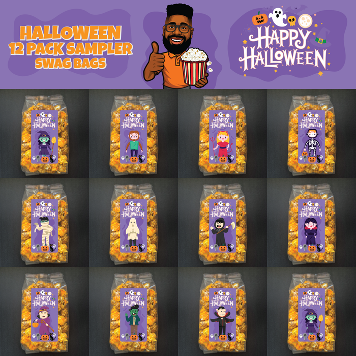 12 Pack Halloween Sampler | Cravings Gourmet Popcorn