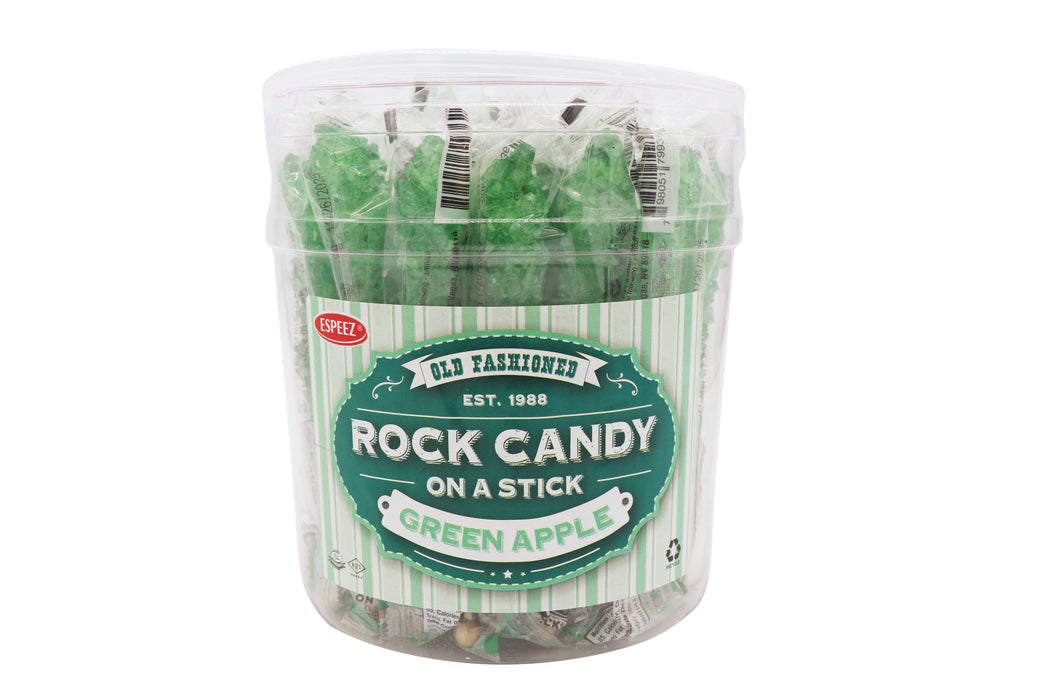 Rock Candy Sticks Green Apple, 0.8oz