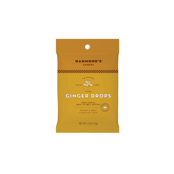 Hammonds Hard Candies - Ginger