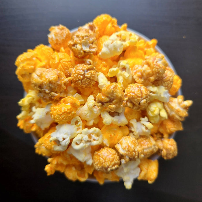 BUTTERY CHEDDAR CARAMEL MIX | CRAVINGS GOURMET POPCORN | 3 WAY