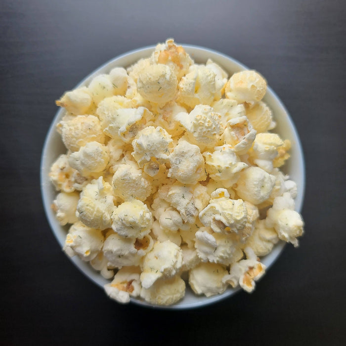 DILL PICKLE POPCORN | CRAVINGS GOURMET POPCORN