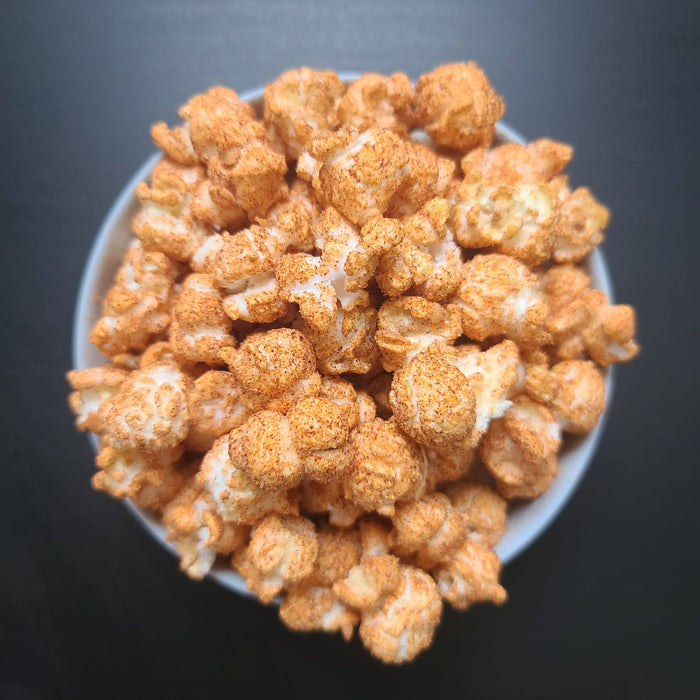 HOT KANSAS CITY WHITE CHEDDAR | CRAVINGS GOURMET POPCORN