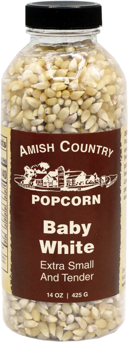 Amish Country 14oz Baby White Popcorn Kernels