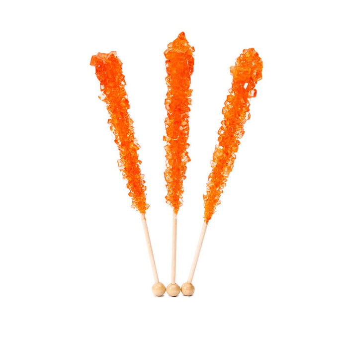 Espeez Orange Rock Candy on a Stick