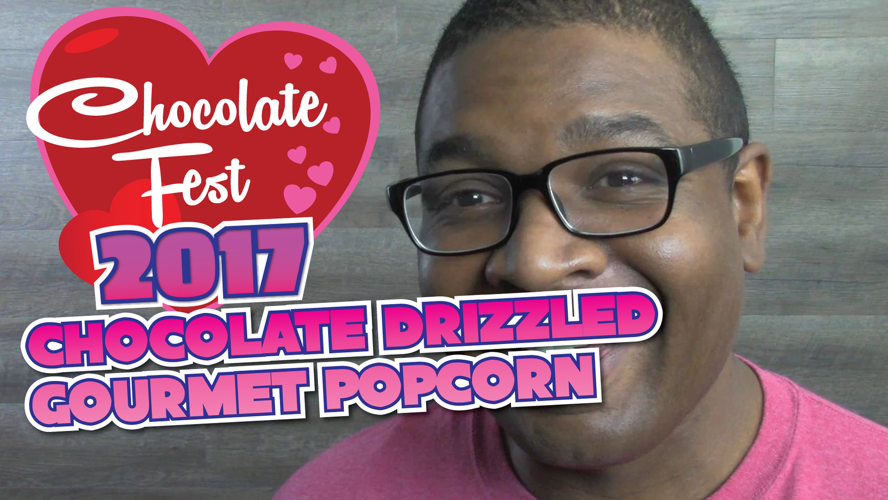 Chocolate Fest Drizzled Gourmet Popcorn Event