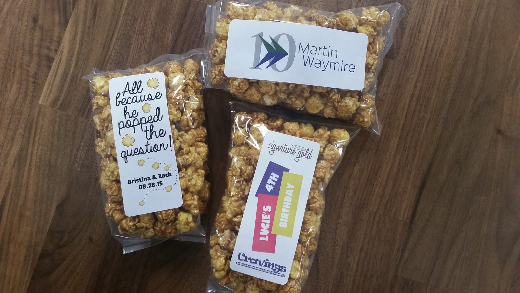Custom Popcorn For Celebrations and Events