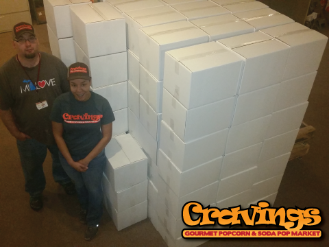 Big or Small - Corporate Orders From Cravings Popcorn
