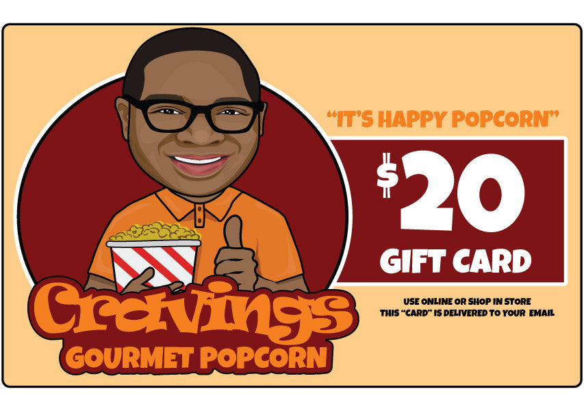 Cravings Popcorn Gift Cards