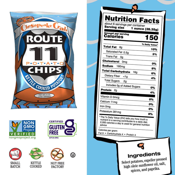 Route 11 | Chesapeake Crab Potato Chips