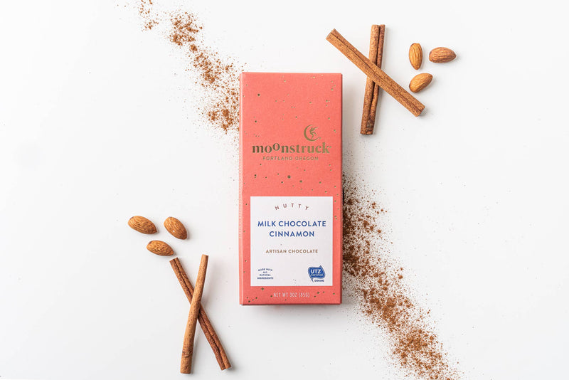 Moonstruck | Nutty Milk Chocolate Cinnamon Bar