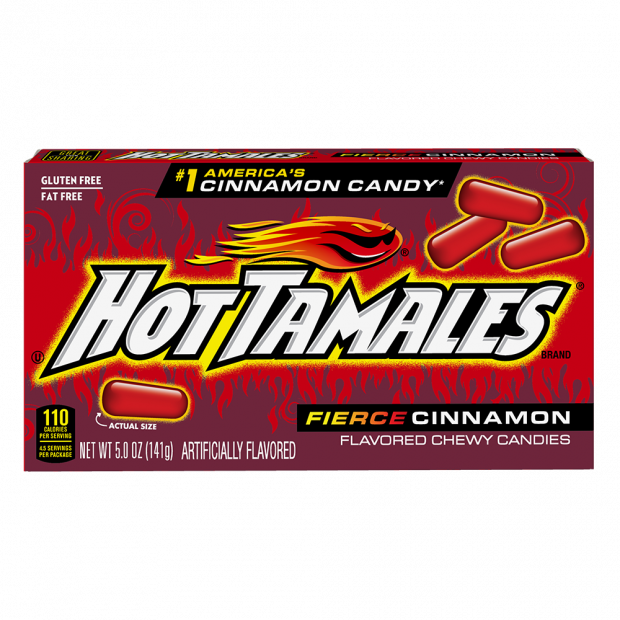 Hot Tamales | Fierce Cinnamon Candy Theater Box