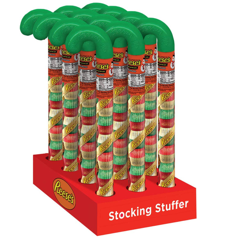 Hershey Holiday Cane | Peanut Butter Cup Miniatures