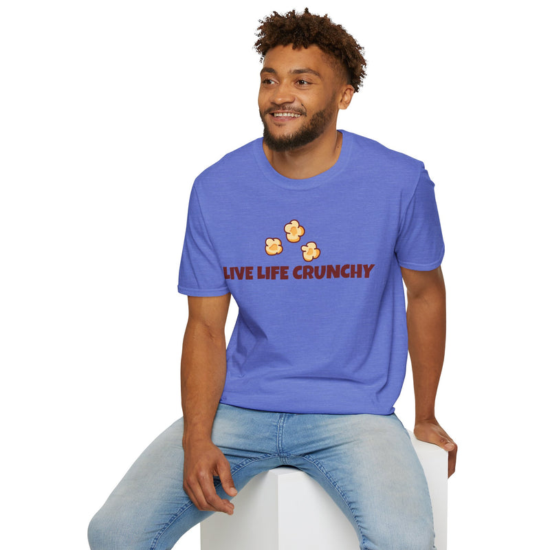 3 Kernel Live Life Crunchy Unisex Softstyle T-Shirt