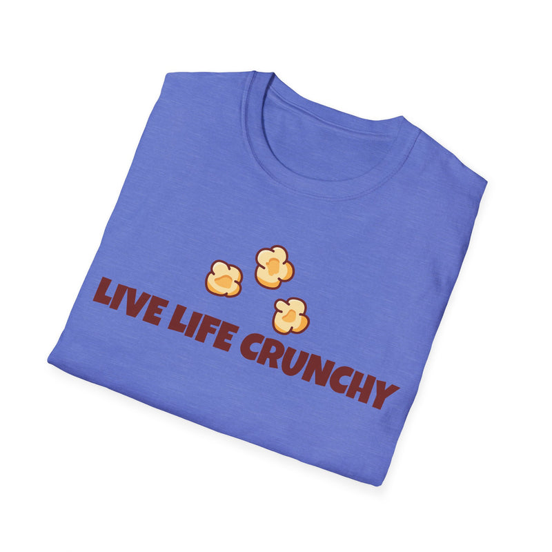 3 Kernel Live Life Crunchy Unisex Softstyle T-Shirt
