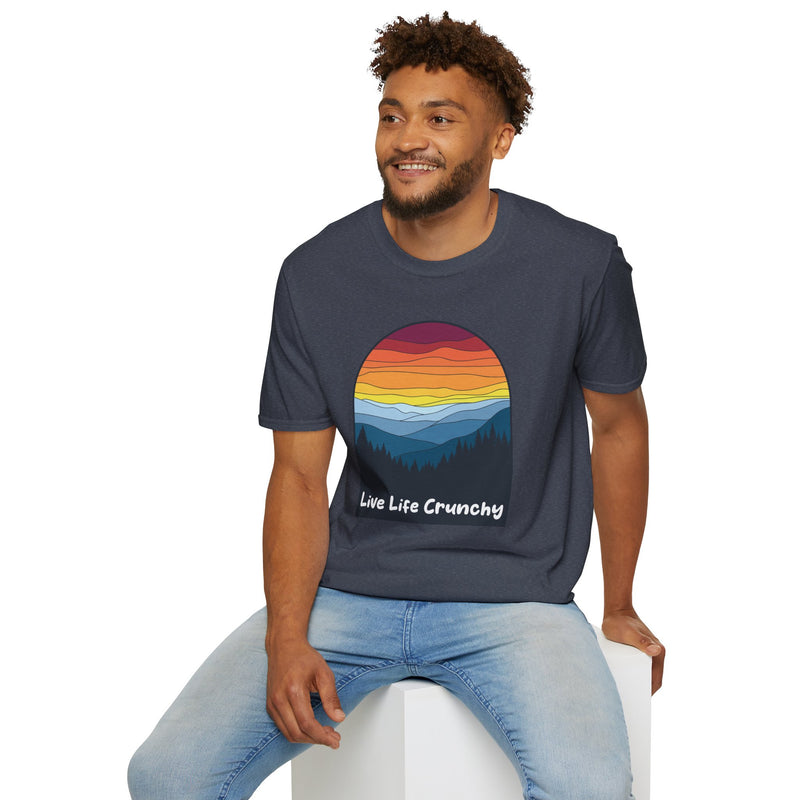 Explore Nature Live Life Crunchy Unisex Softstyle T-Shirt
