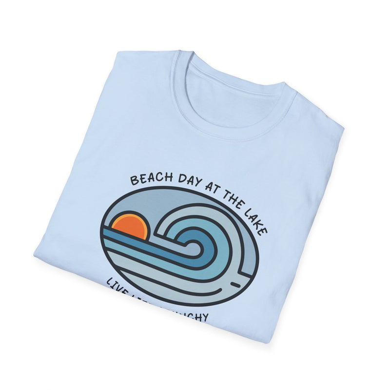 Beach Day At The Lake Unisex Softstyle T-Shirt