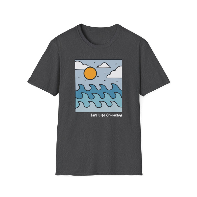 Sunny Lake Days Unisex Softstyle T-Shirt