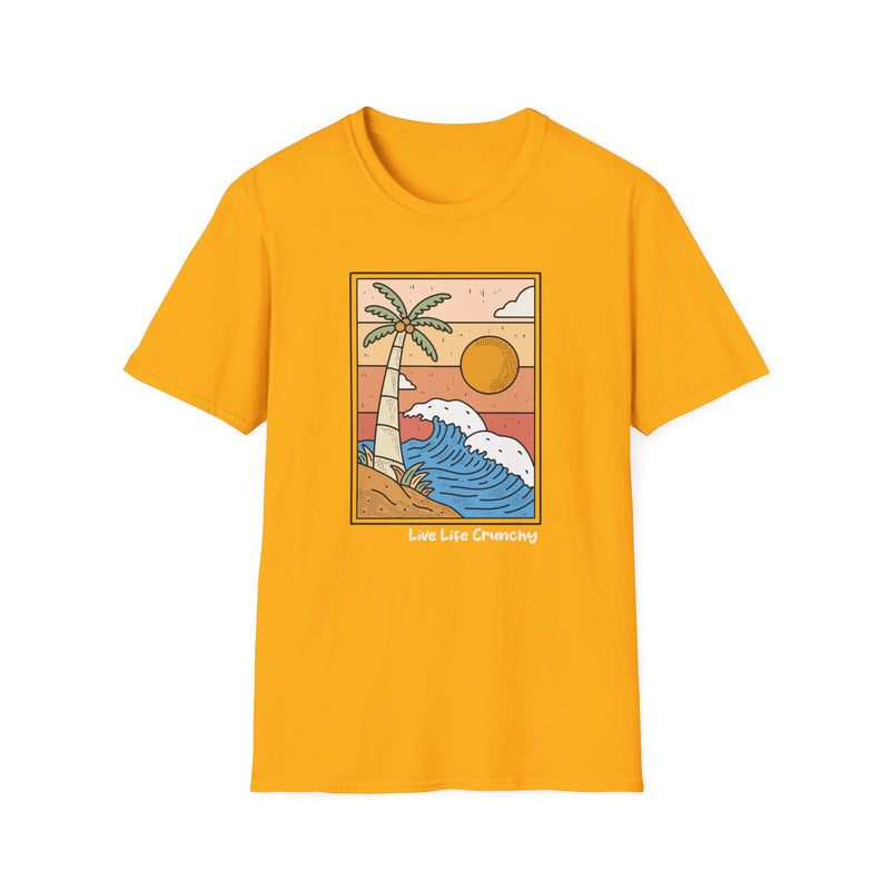 Sunny Beach Vibes Unisex Softstyle T-Shirt