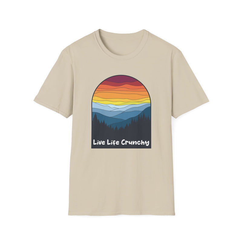 Explore Nature Live Life Crunchy Unisex Softstyle T-Shirt