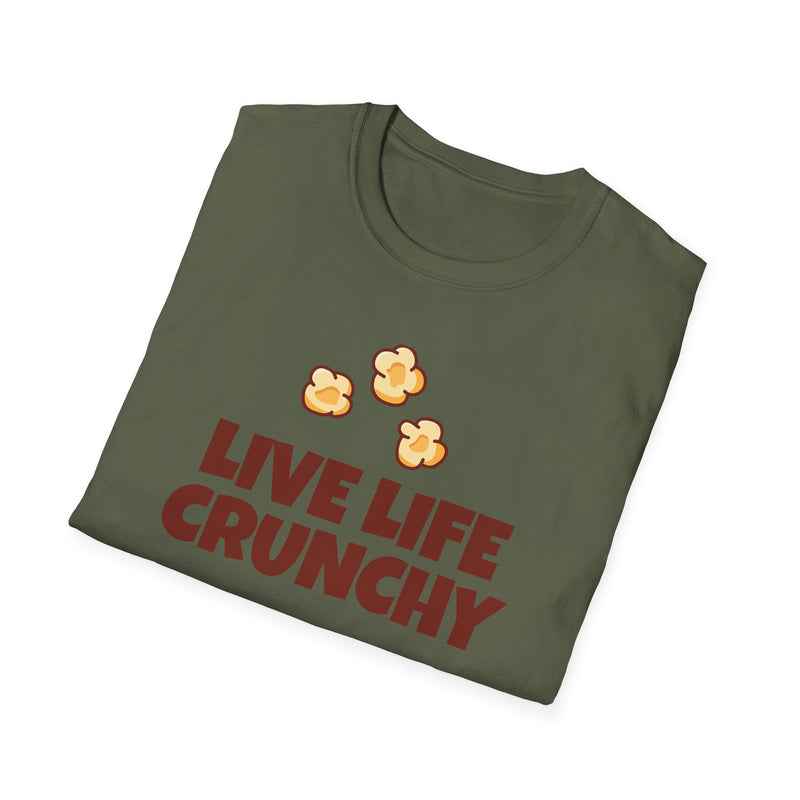 Live Life Crunchy T-Shirt Unisex Softstyle Tee
