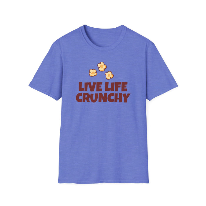 Live Life Crunchy T-Shirt Unisex Softstyle Tee
