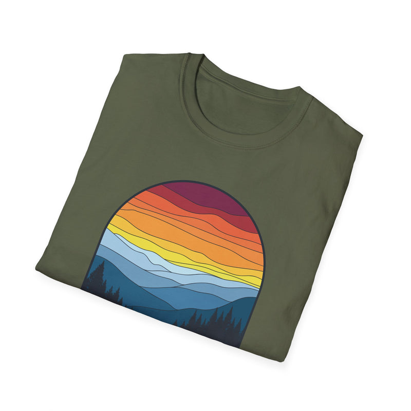 Explore Nature Live Life Crunchy Unisex Softstyle T-Shirt