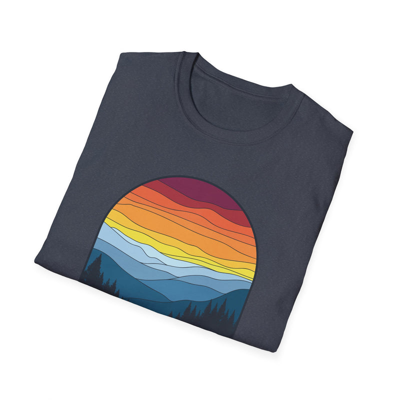 Explore Nature Live Life Crunchy Unisex Softstyle T-Shirt