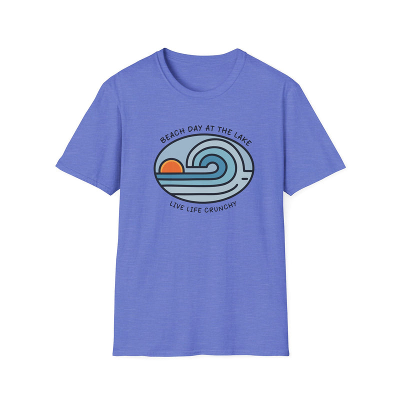 Beach Day At The Lake Unisex Softstyle T-Shirt