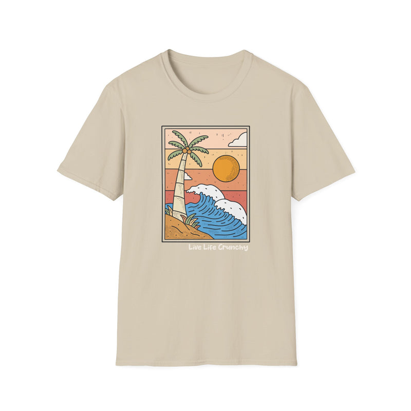 Sunny Beach Vibes Unisex Softstyle T-Shirt
