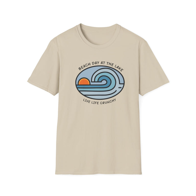 Beach Day At The Lake Unisex Softstyle T-Shirt