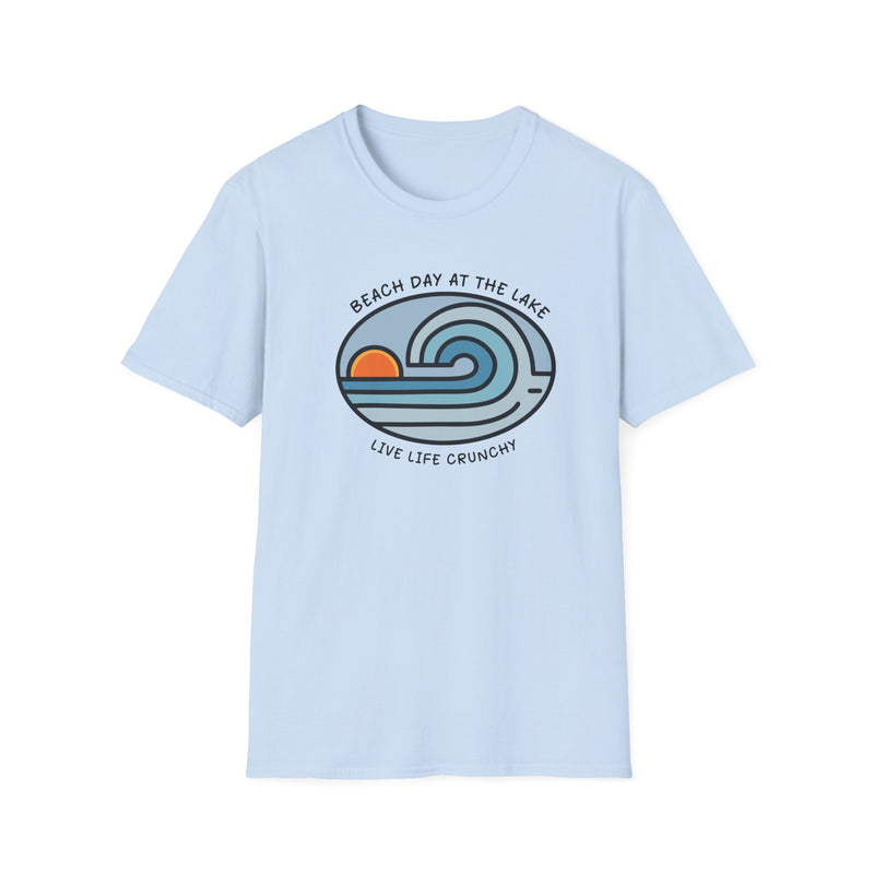 Beach Day At The Lake Unisex Softstyle T-Shirt