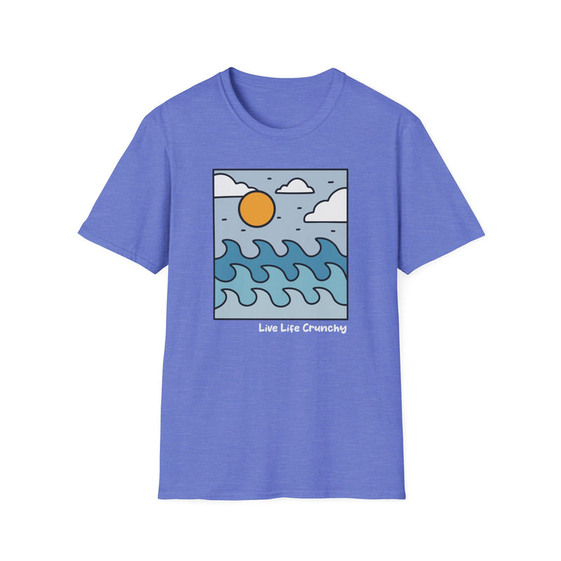 Sunny Lake Days Unisex Softstyle T-Shirt