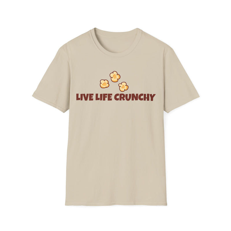 3 Kernel Live Life Crunchy Unisex Softstyle T-Shirt