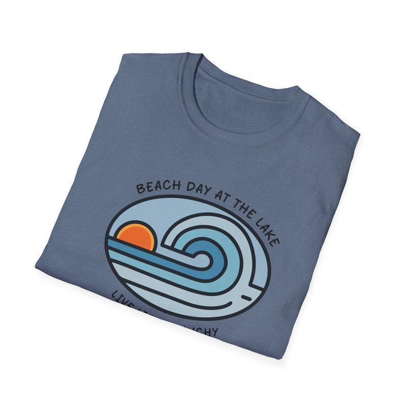 Beach Day At The Lake Unisex Softstyle T-Shirt