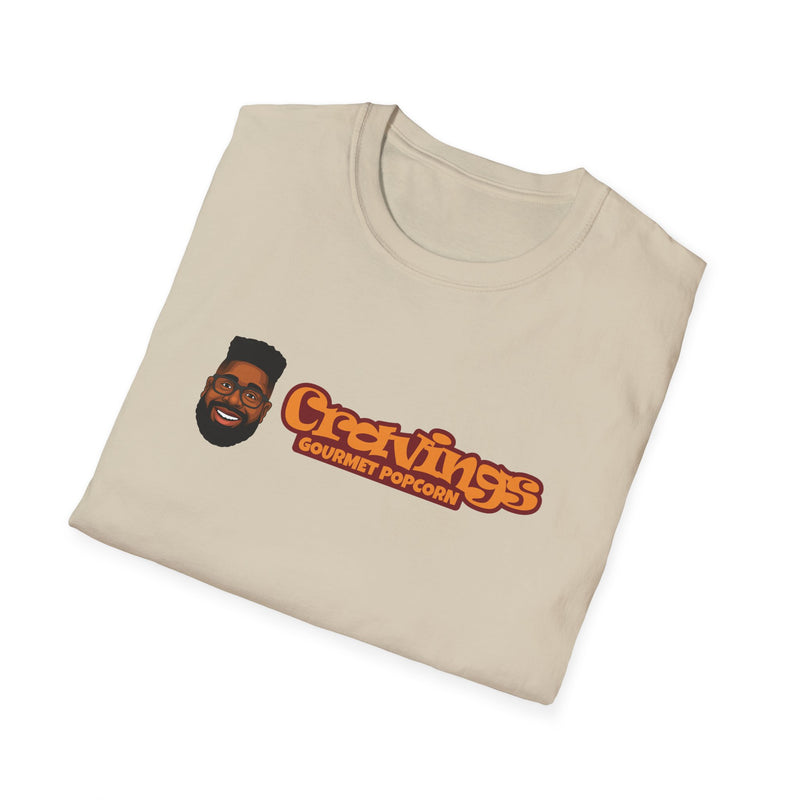 Chest Banner Cravings High Top Logo Unisex Softstyle T-Shirt