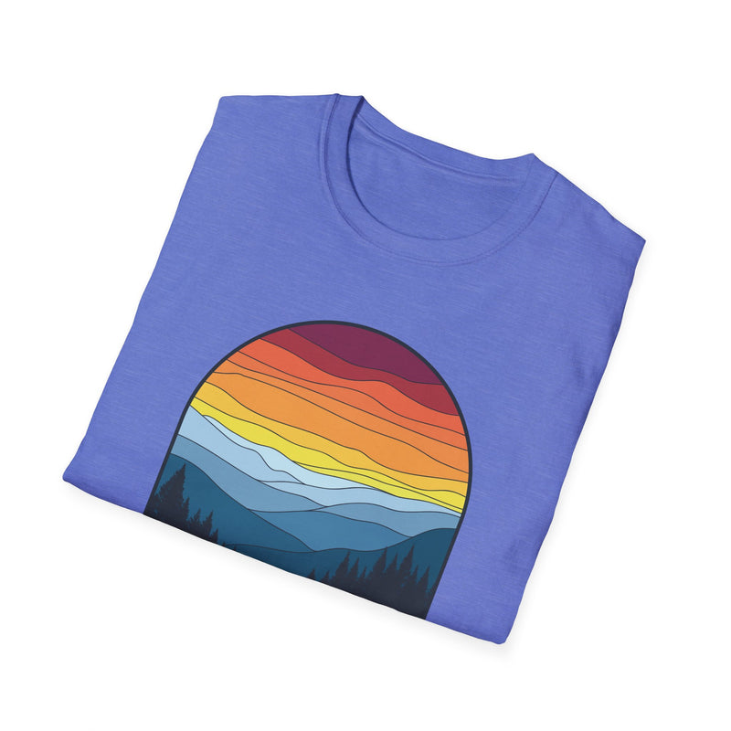 Explore Nature Live Life Crunchy Unisex Softstyle T-Shirt