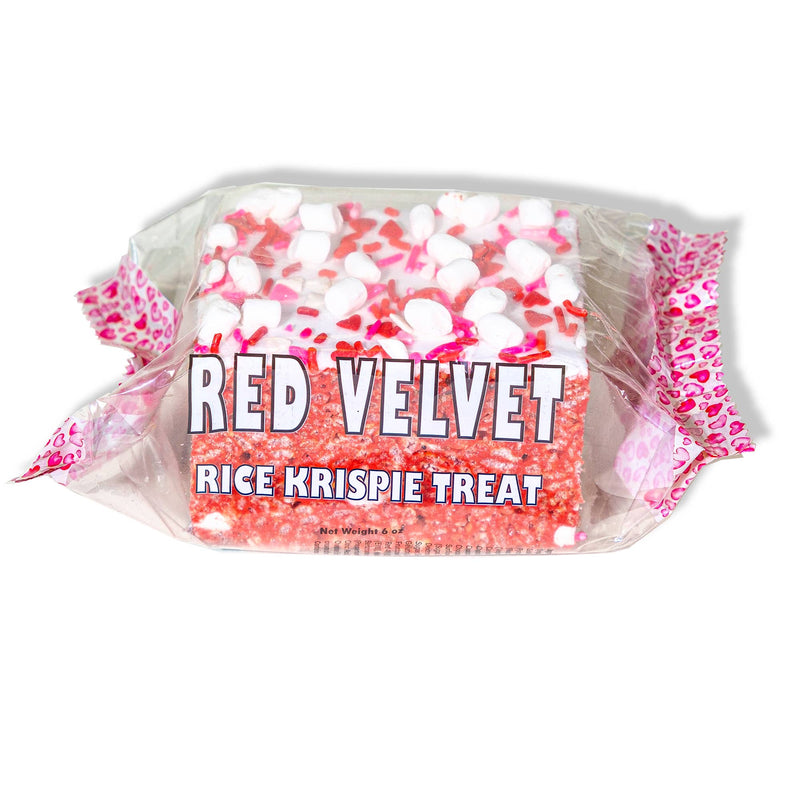 Treat House | Jumbo 6oz Red Velvet Rice Krispie Treat