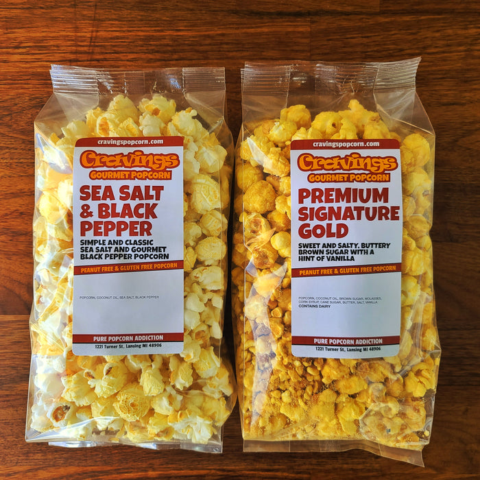Gourmet Popcorn Sampler 6 Pack