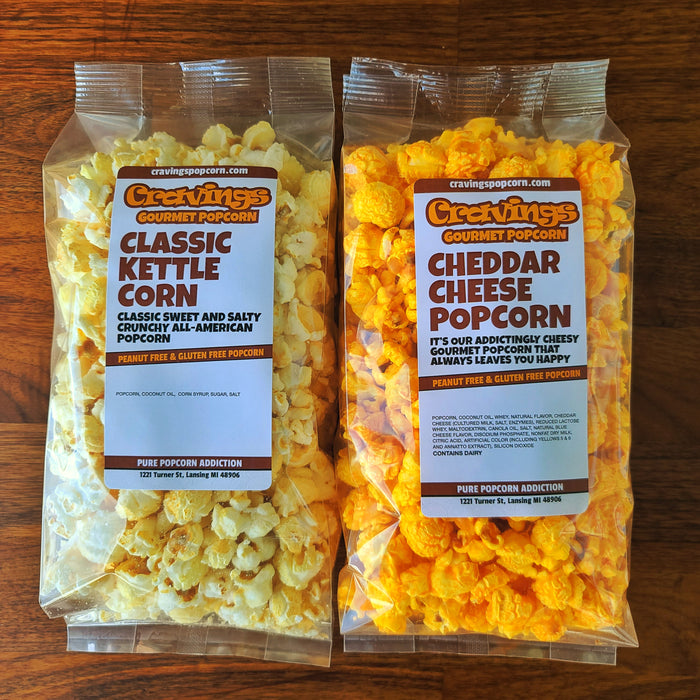 Gourmet Popcorn Sampler 6 Pack