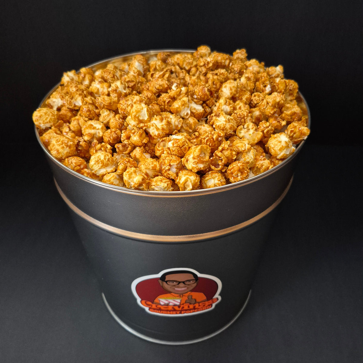 Popcorn Tins featuring Mackinac Island Caramel — Cravings Gourmet