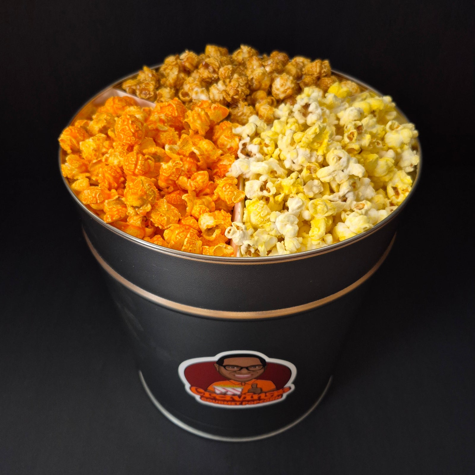 Americas Favorite Popcorn Tin — Cravings Gourmet Popcorn