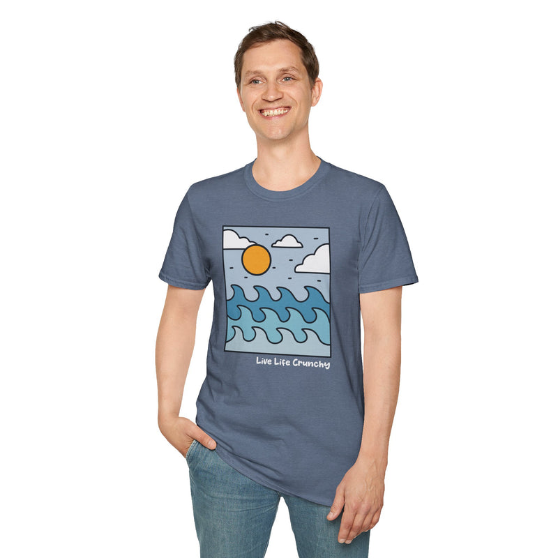 Sunny Lake Days Unisex Softstyle T-Shirt
