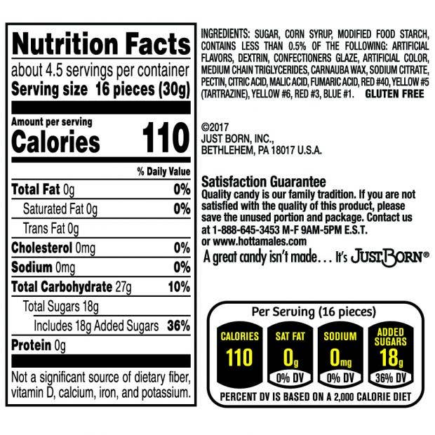 Hot Tamales | Fierce Cinnamon Candy Theater Box