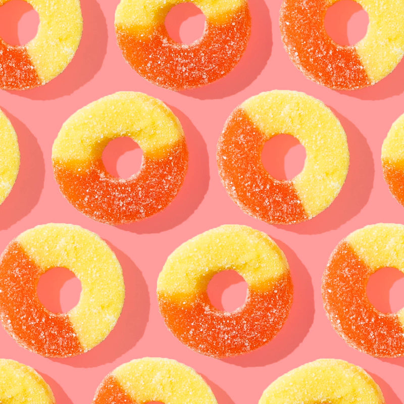 Candy House | Gummi Peach Rings