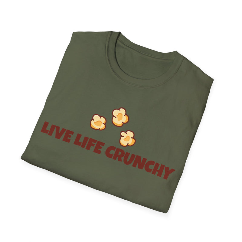 3 Kernel Live Life Crunchy Unisex Softstyle T-Shirt