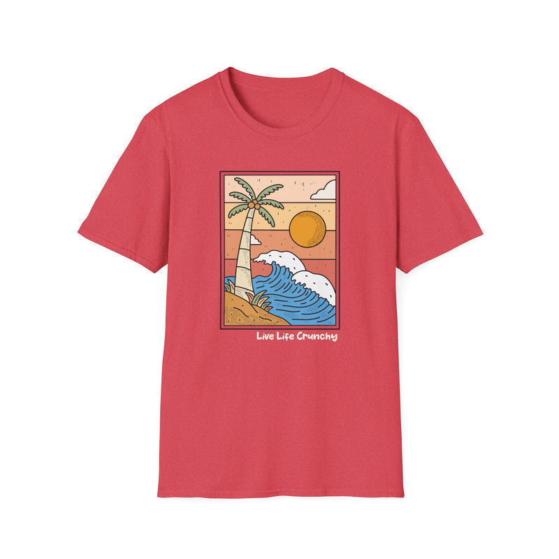 Sunny Beach Vibes Unisex Softstyle T-Shirt