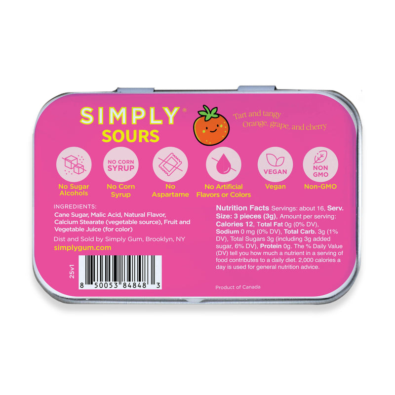 Simply Sours | Fruit Punch Tin