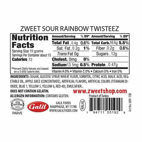 Zweet | Sour Rainbow Twisteez