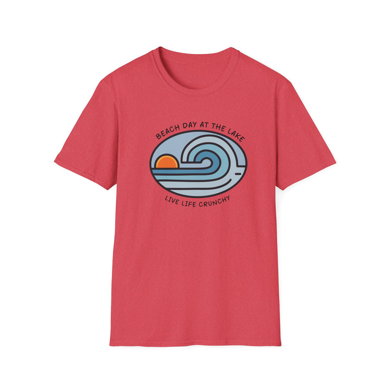 Beach Day At The Lake Unisex Softstyle T-Shirt